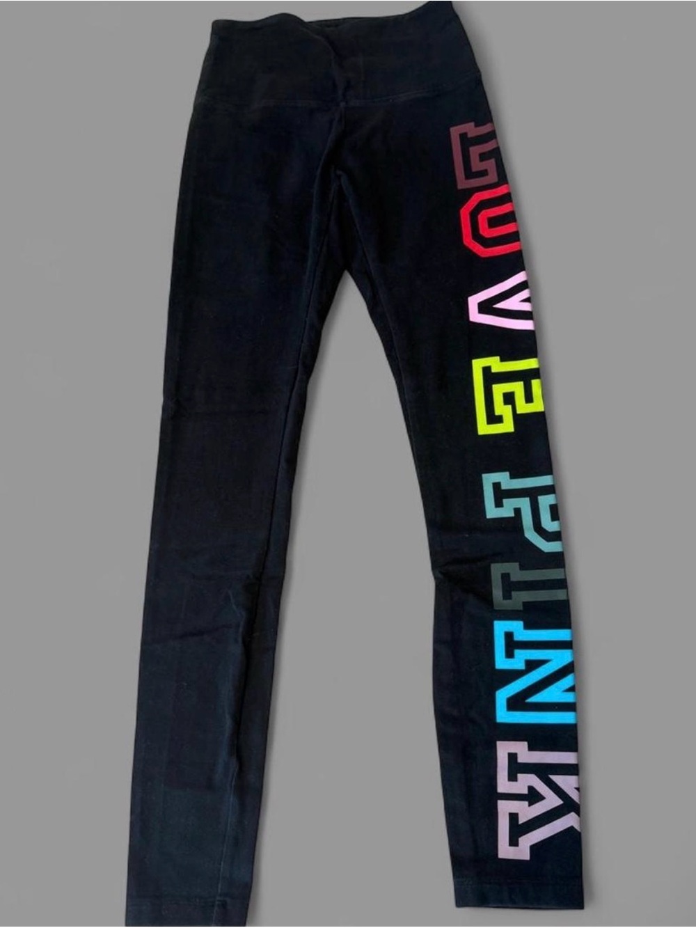 Victorias Secret PINK Women’s Multicolor Black XS Leggings